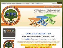 Tablet Screenshot of kpe-mech.com